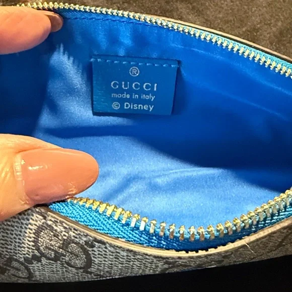 Gucci x Disney Donald Duck GG Supreme Pencil Case 662129 limited Edition - Picture 4 of 6